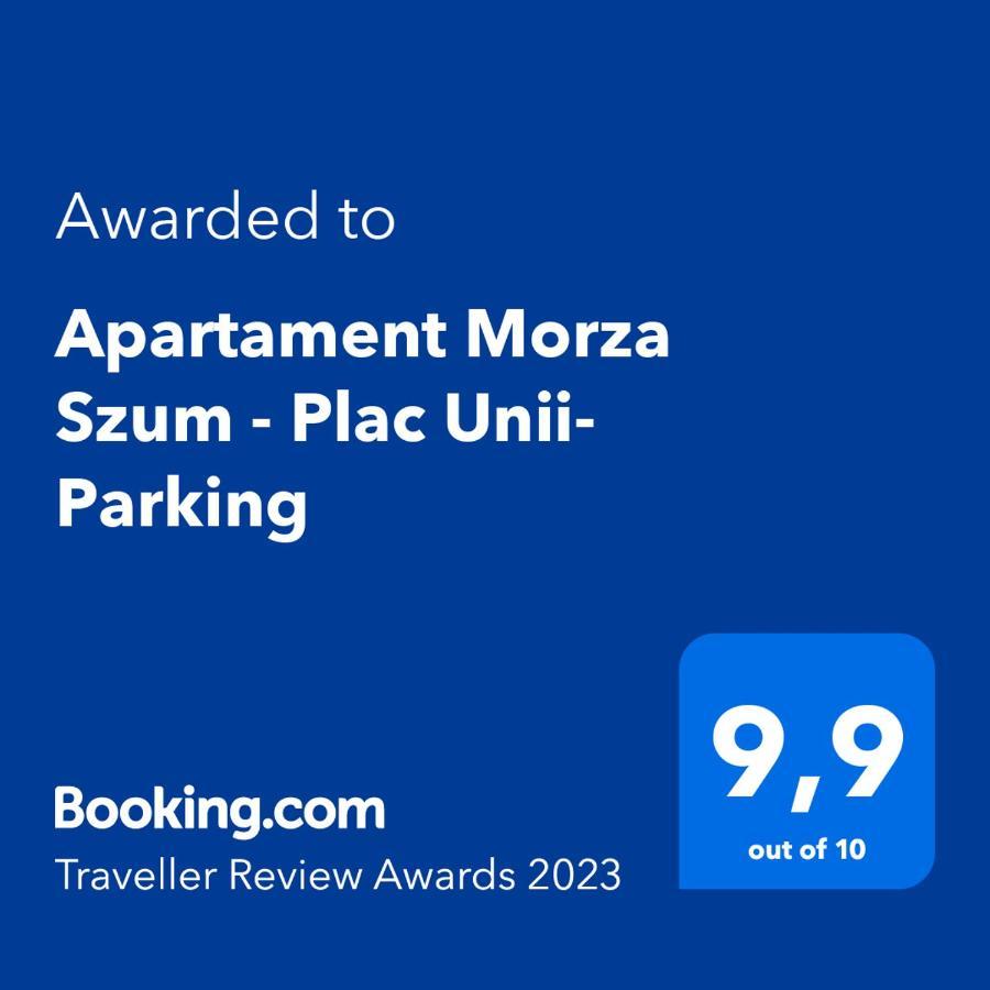 גדינייה Apartament Morza Szum - Plac Unii- Parking מראה חיצוני תמונה
